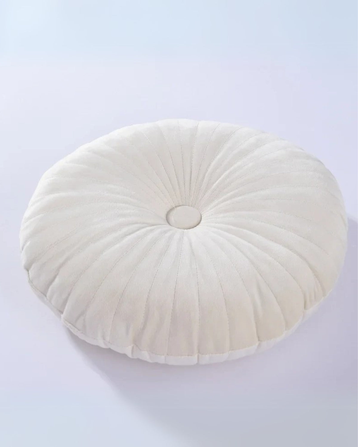 Veloura Rond – Luxuriöses Samtkissen in Runde Form