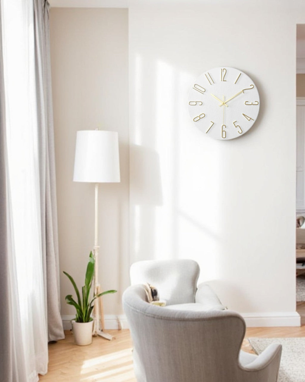 Zenithia Wanduhr – Minimalistische Eleganz für Ihr Zuhause