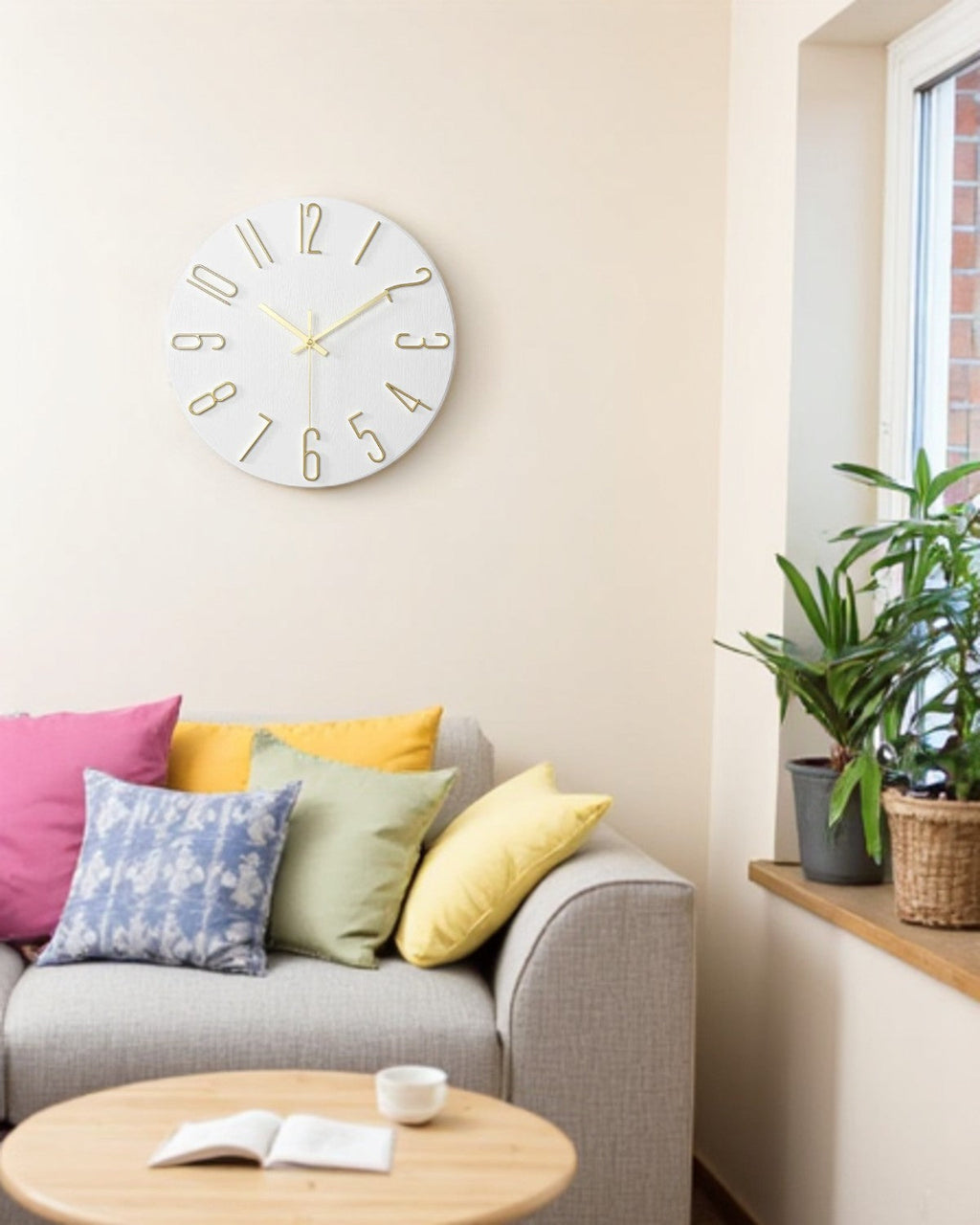 Zenithia Wanduhr – Minimalistische Eleganz für Ihr Zuhause