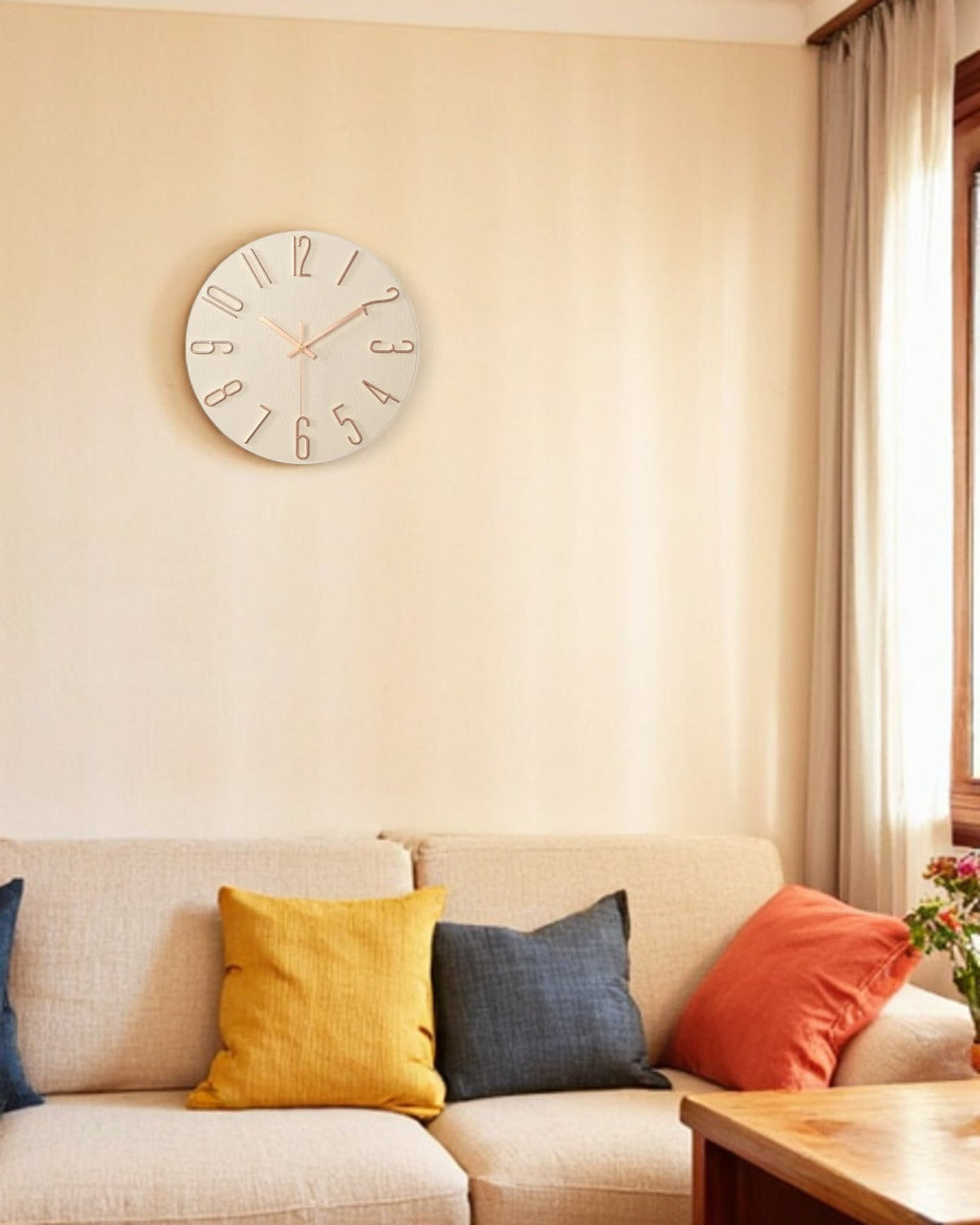 Zenithia Wanduhr – Minimalistische Eleganz für Ihr Zuhause