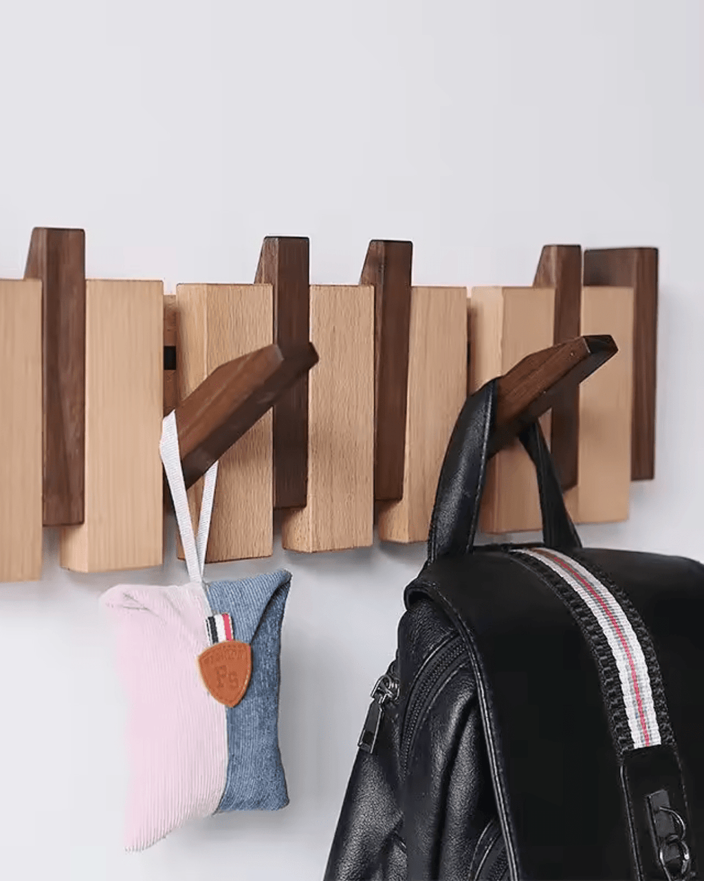 Arboria Wandhaken – Edle Holzleiste für Stilvolles Aufbewahren - Bolania