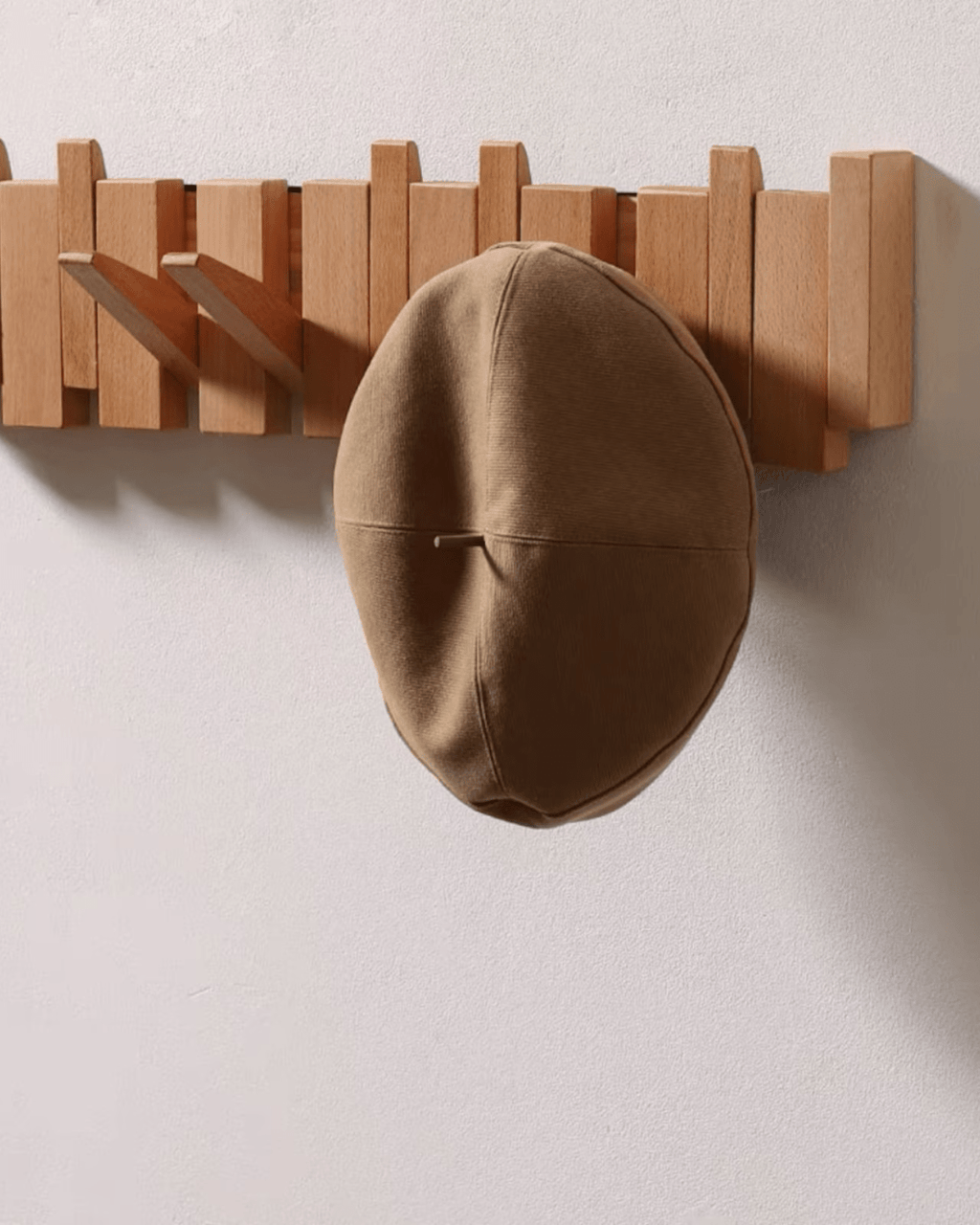 Arboria Wandhaken – Edle Holzleiste für Stilvolles Aufbewahren - Bolania