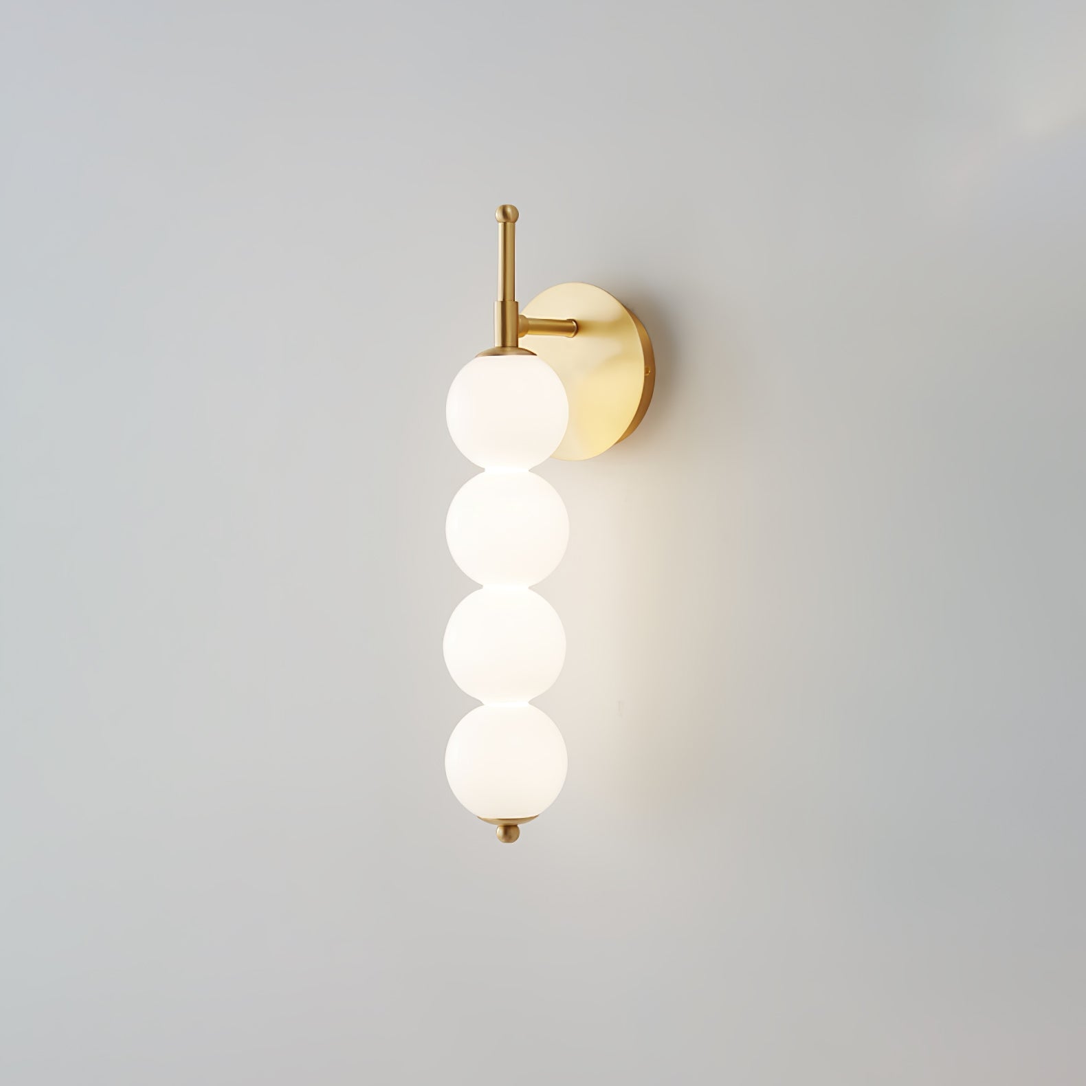 Bolania | Wandleuchte – elegantes, modernes Design – langlebiges Metall und Glas – perfekt für die Inneneinrichtung