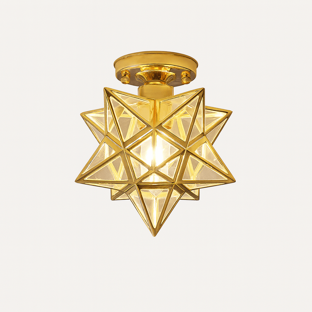 Bolania | Deckenleuchte - Vintage Star Metall Design - Bolania