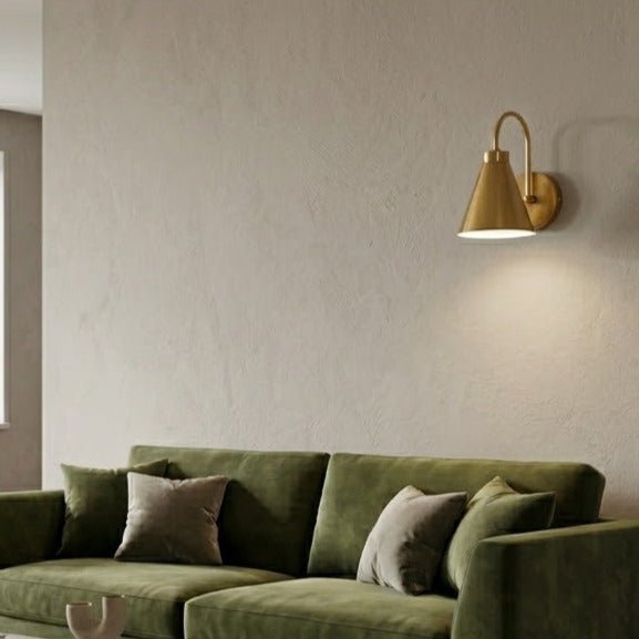 Bolania | Elegante Wandleuchte mit Zugkette und verstellbarem Arm - Bolania