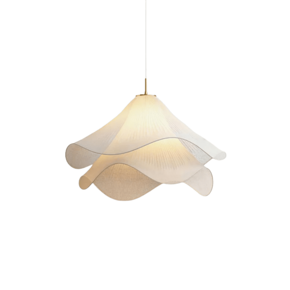 Bolania | Pendelleuchte - Elegante Pendelleuchte aus Stoff - Modernes Design - Bolania