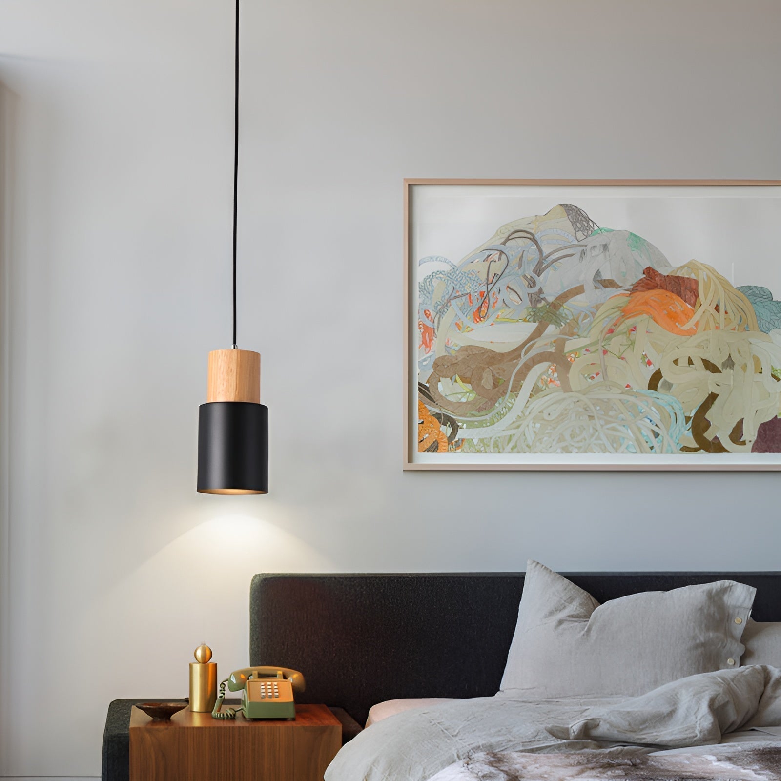 Bolania | Pendelleuchte - Minimalistische Leuchte aus Aluminium für moderne Wohnräume - Bolania