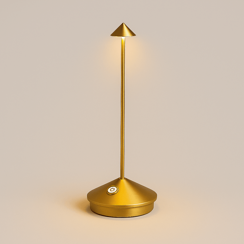 Bolania | Tischleuchte – Minimalistische LED - Beleuchtung, wasserdicht, dimmbar und kabellos - Bolania