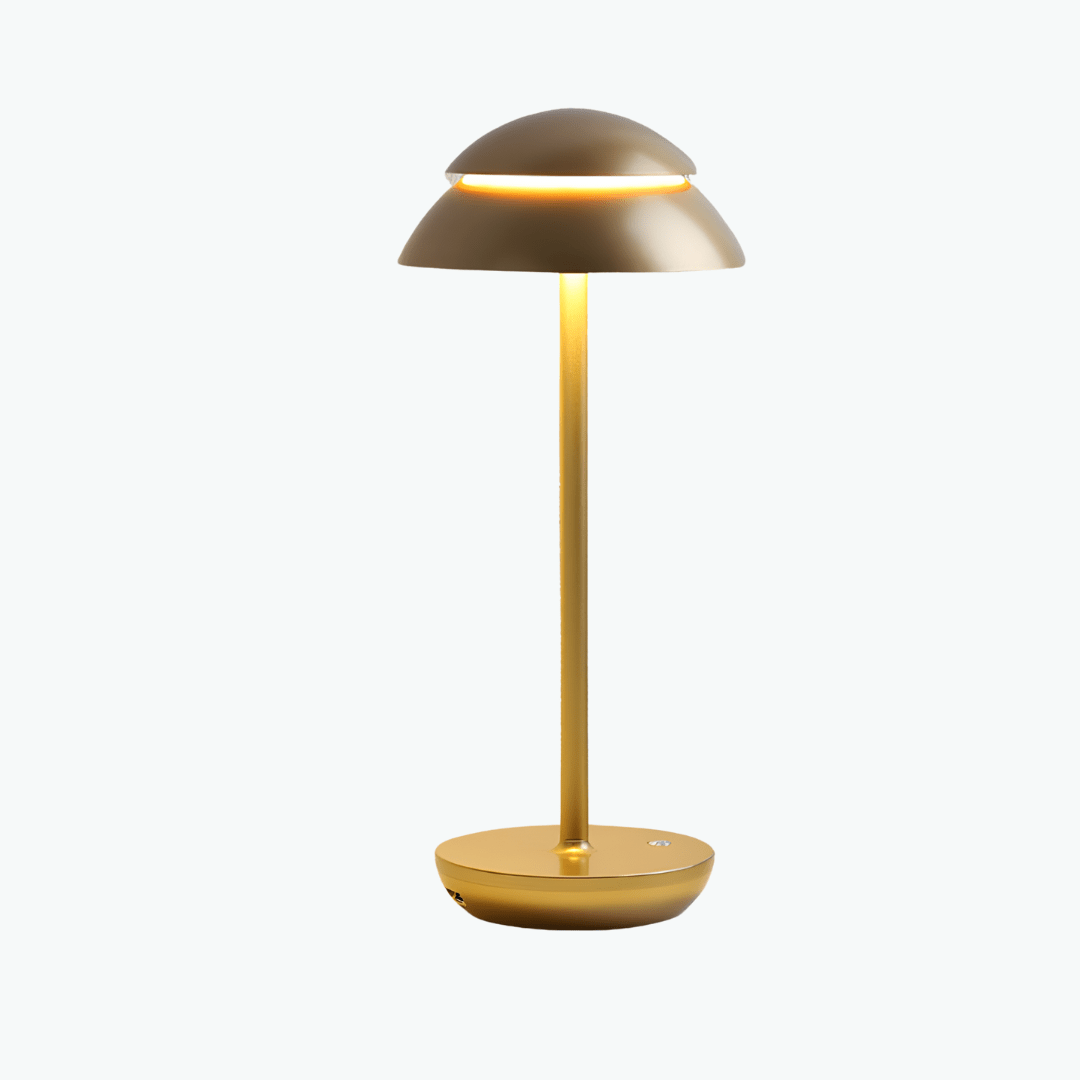 Bolania | Tischleuchte - Stilvolles Kabelloses - Modernes Design mit sanftem Glühen - Bolania