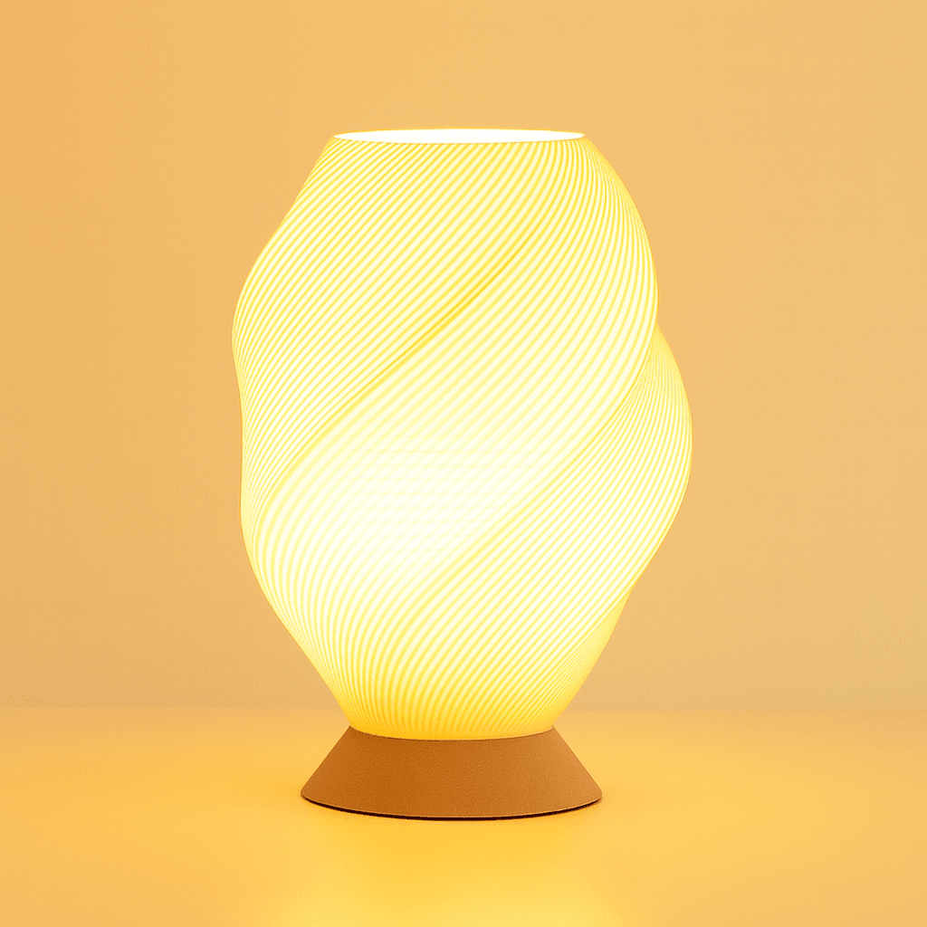 Bolania | Tischleuchte - Twisted Flare - Modernes Design - Bolania