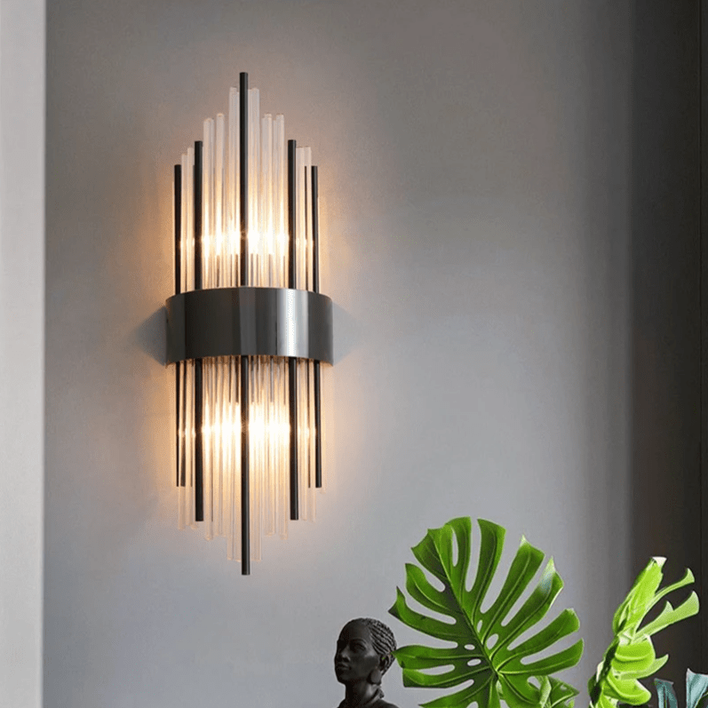 Bolania | Wandleuchte - Elegante nordische Kristall - Lampe - Modernes Design - Bolania