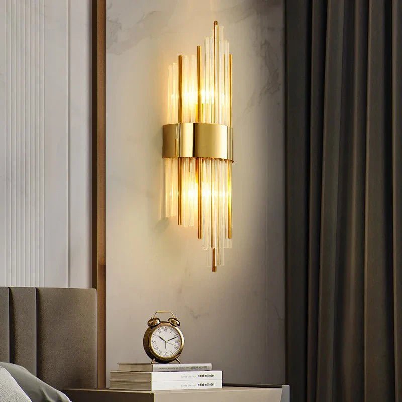 Bolania | Wandleuchte - Elegante nordische Kristall - Lampe - Modernes Design - Bolania