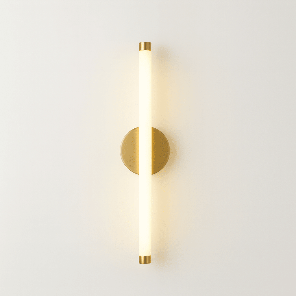 Bolania | Wandleuchte - Elegantes Gold - Acryl - Stilvolle Heimbeleuchtung - Bolania