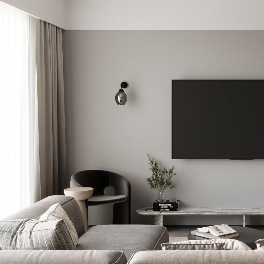 Bolania | Wandleuchte - Elegantes modernes Design - Langlebiges Metall & warmes Licht - Bolania