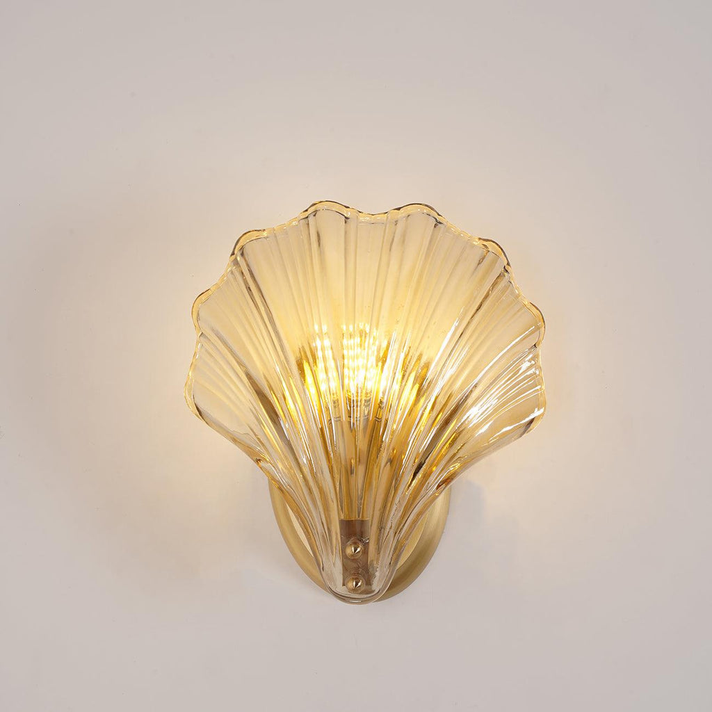 Bolania | Wandleuchte – Elegantes Muscheldesign – Langlebiges Muscheldesign für einzigartiges Dekor - Bolania