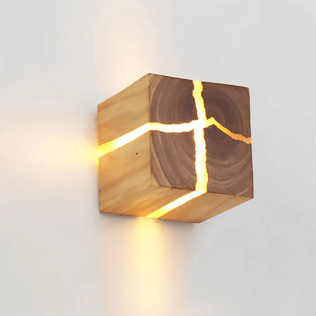 Bolania | Wandleuchte - Holz LED - Stilvolle Wandleuchte für Innen - Modernes Design - Bolania