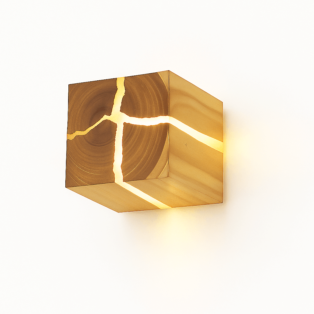 Bolania | Wandleuchte - Holz LED - Stilvolle Wandleuchte für Innen - Modernes Design - Bolania