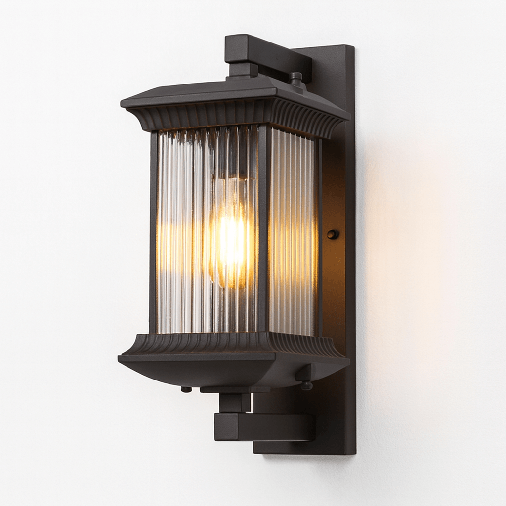 Bolania | Wandleuchte - Klassische Metall - Wandleuchte für draußen - wasserdicht - Bolania