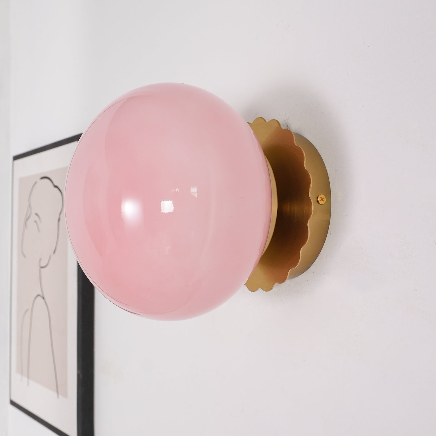 Bolania | Wandleuchte - Marshmallow Sconces - Gemütliches Stoffdesign für sanftes Umgebungslicht - Bolania