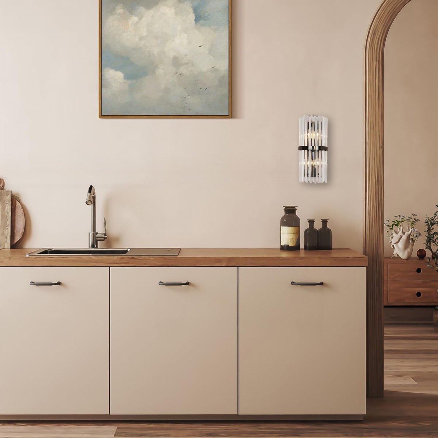 Bolania | Wandleuchte - Modernes Design aus Edelstahl - Bolania