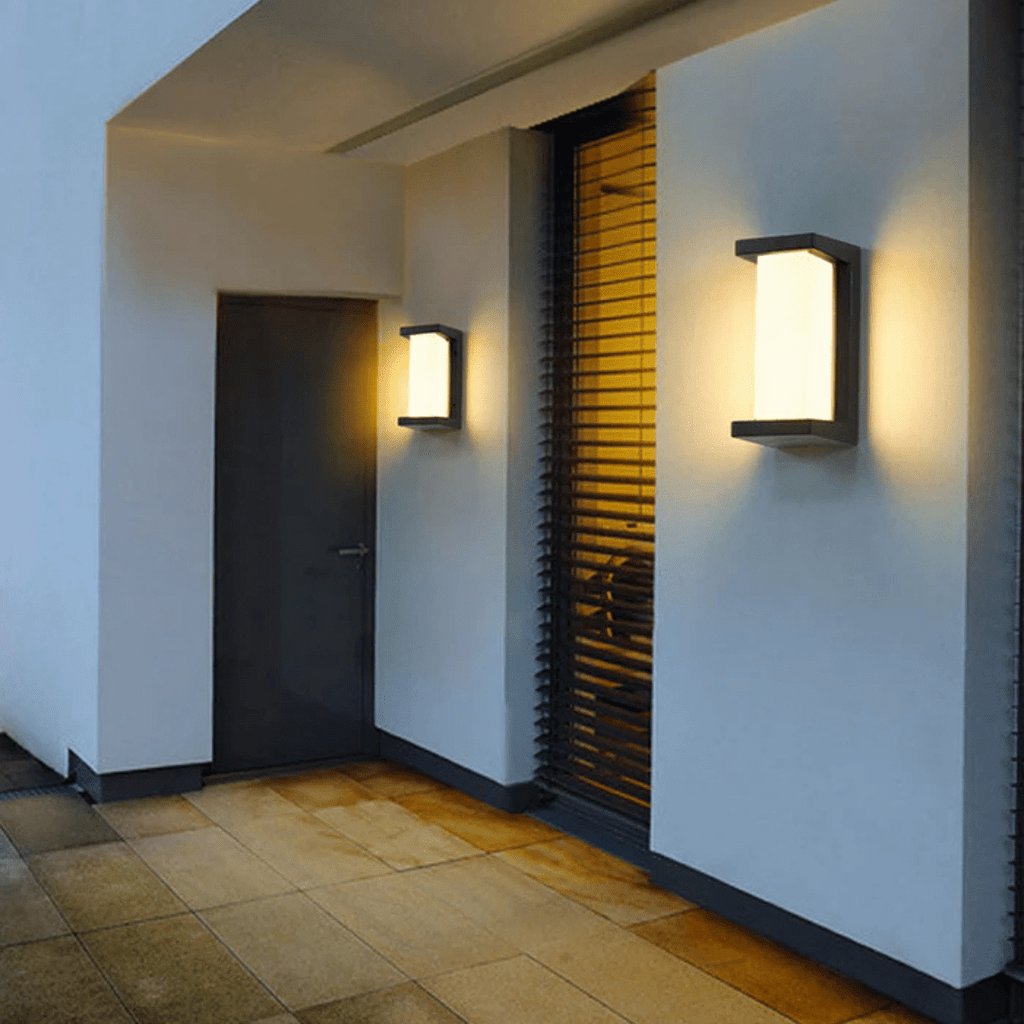 Bolania | Wandleuchte - Sensor - aktiviertes, wetterfestes Design für den Außenbereich - Bolania