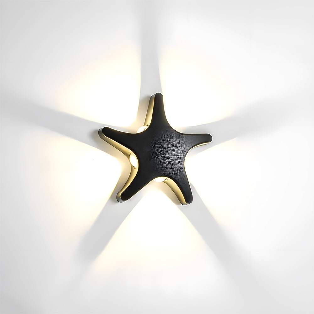 Bolania | Wandleuchte - Sternförmige LED - Kreative Außenleuchte für stilvolle Beleuchtung - Bolania