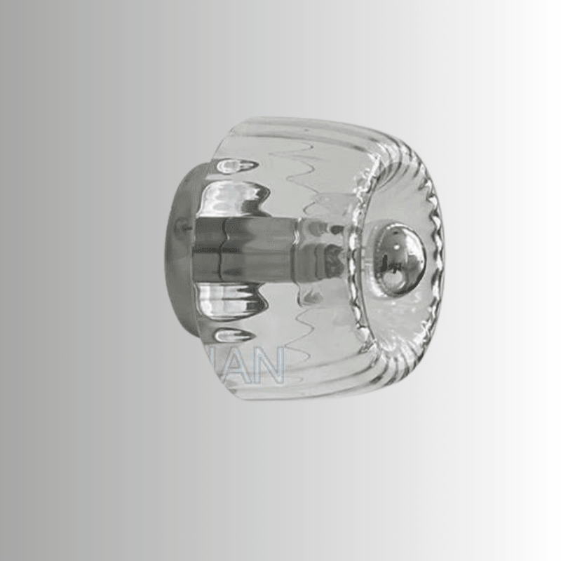 Bolania | Wandleuchte - Zeitgenössische Lampe aus nordischem Glas und Metall - Bolania