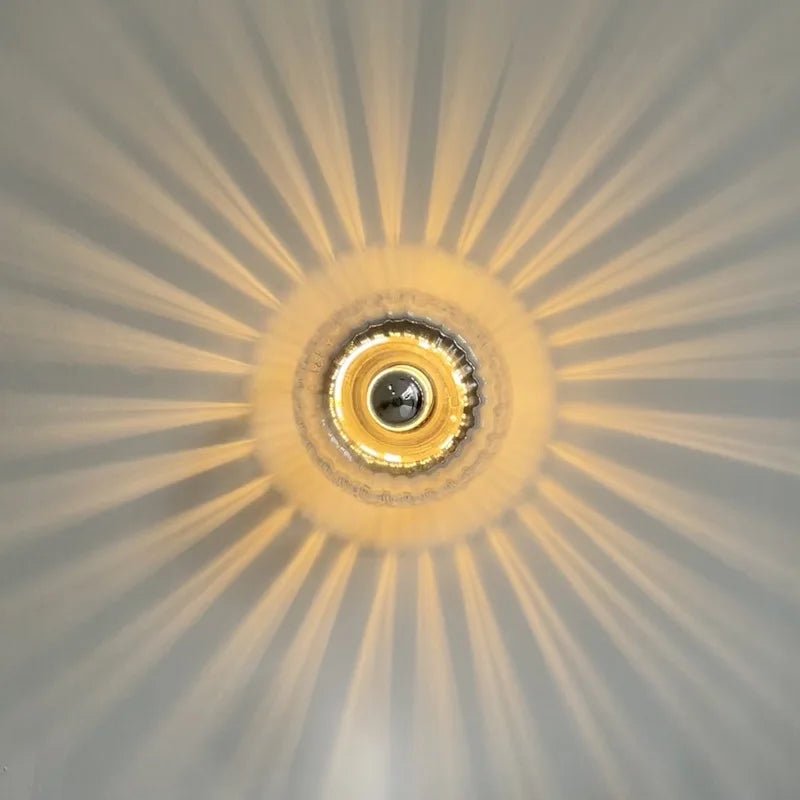 Bolania | Wandleuchte - Zeitgenössische Lampe aus nordischem Glas und Metall - Bolania