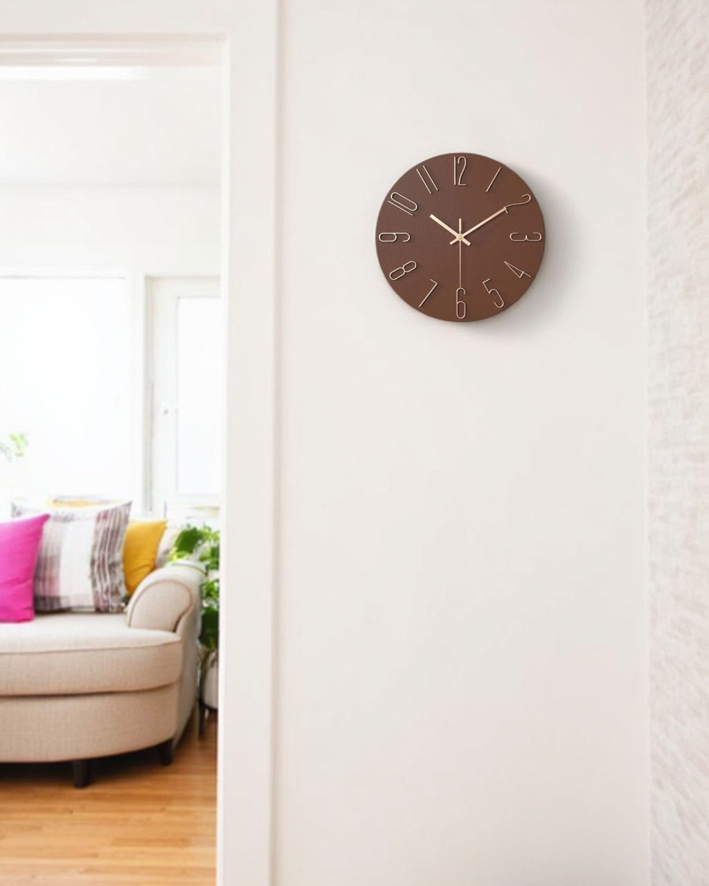 Zenithia Wanduhr – Minimalistische Eleganz für Ihr Zuhause