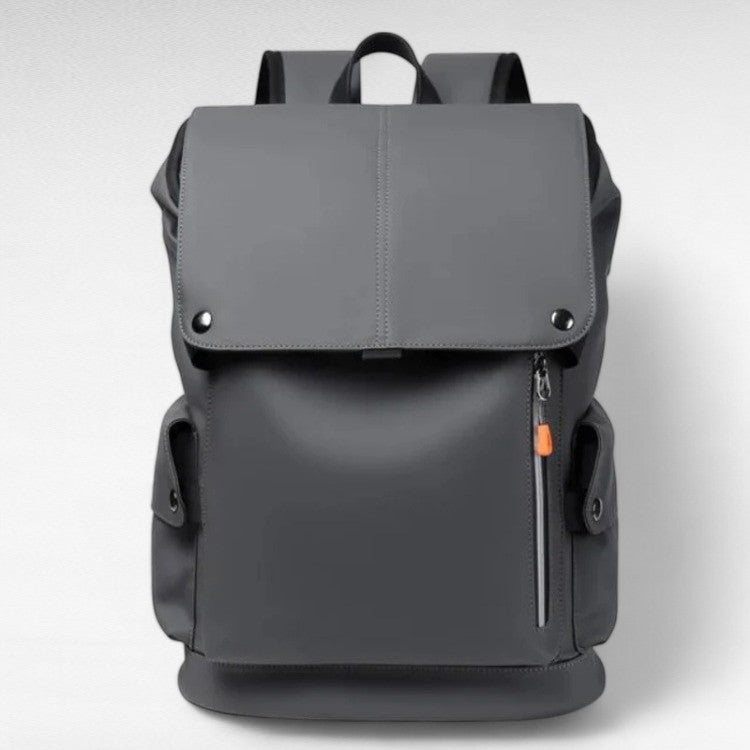 Wasserdichter Rucksack 25 Liter mit USB-Anschluss Laptopfach Klappdeckel Mehrere Fächer für Büro Schule und Reise