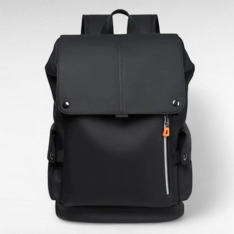 Wasserdichter Rucksack 25 Liter mit USB-Anschluss Laptopfach Klappdeckel Mehrere Fächer für Büro Schule und Reise