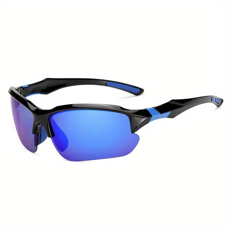 Polarized Sports Sunglasses with UV400 Protection Lightweight Polycarbonate Frame Non-Slip Temples for Cycling Running and Fishing