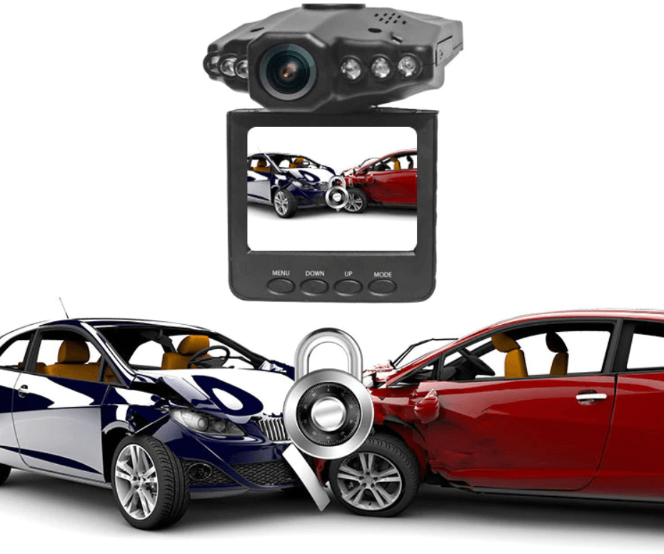 Full HD 1080p Dash Cam with Night Vision, G-Sensor, Loop Recording, and Parking Mode for Cars and Trucks