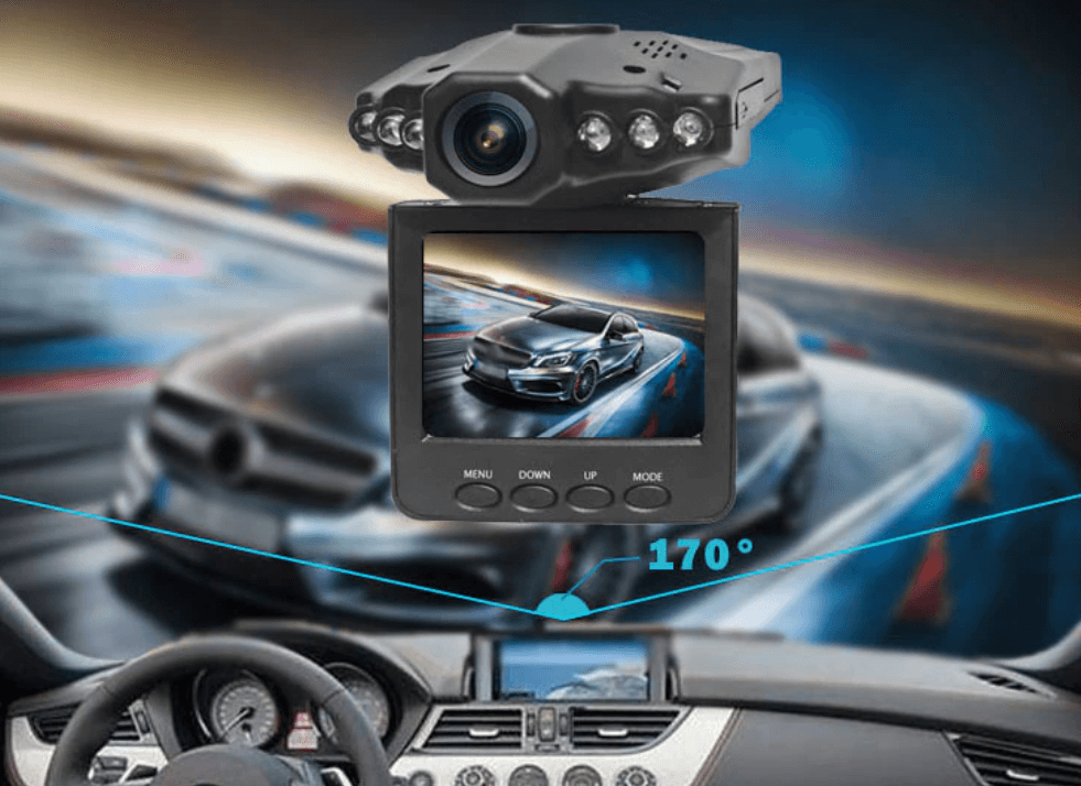 Full HD 1080p Dash Cam with Night Vision, G-Sensor, Loop Recording, and Parking Mode for Cars and Trucks