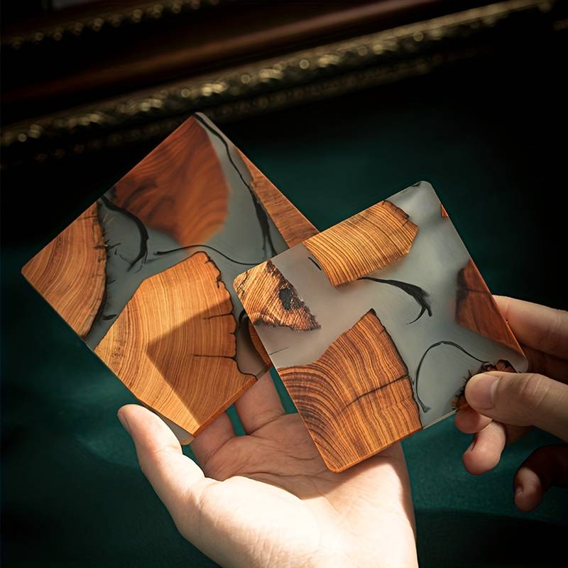 Elaria Untersetzer - Set – Rauchige Eleganz für jeden Drink - Bolania