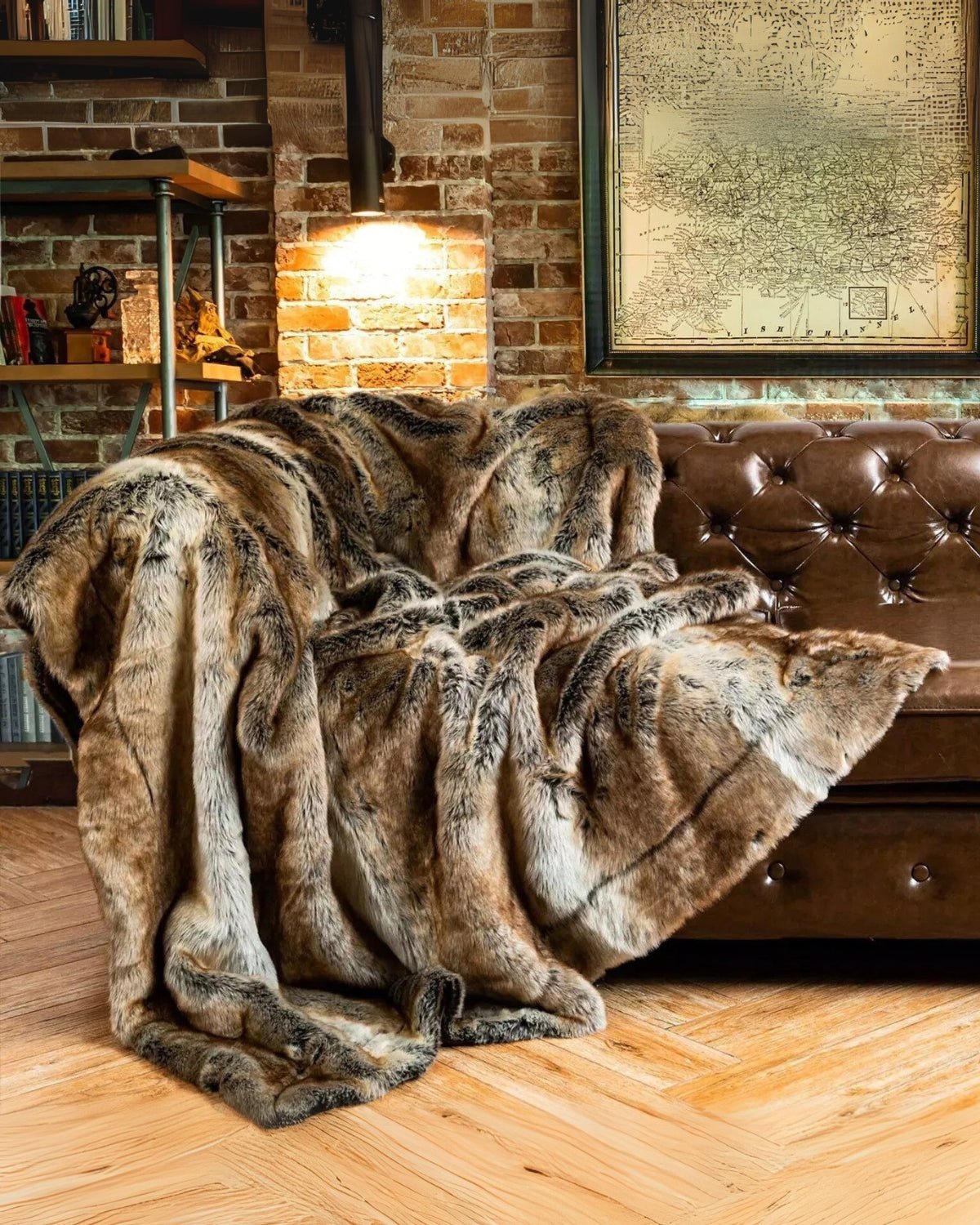 Éloria Cosy – Edle Kunstfelldecke für Stilvolle Wohnakzente - Bolania