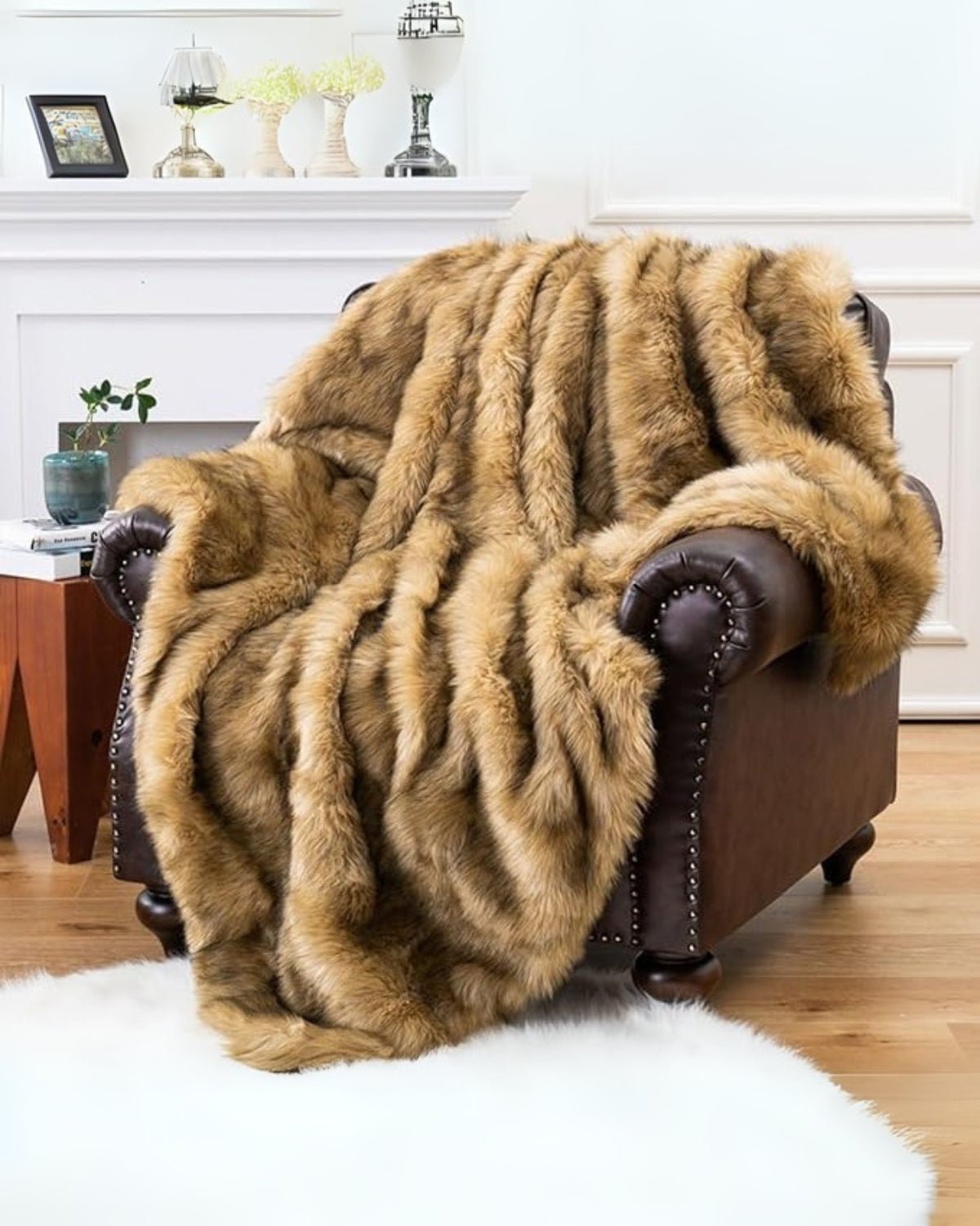 Éloria Cosy – Edle Kunstfelldecke für Stilvolle Wohnakzente - Bolania