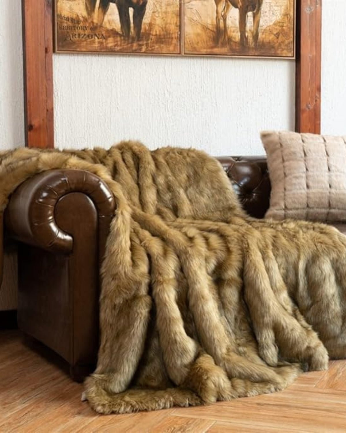 Éloria Cosy – Edle Kunstfelldecke für Stilvolle Wohnakzente - Bolania