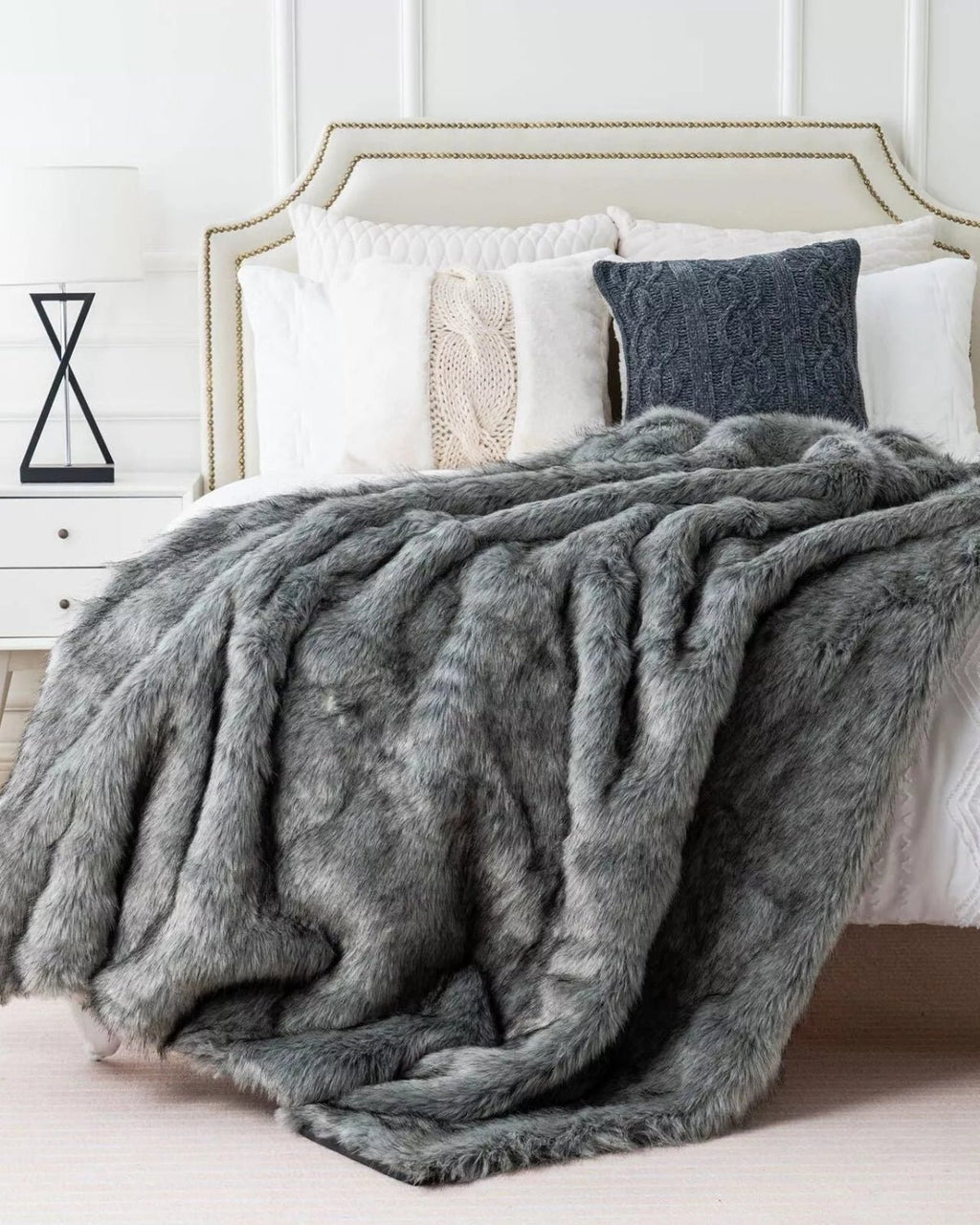 Éloria Cosy – Edle Kunstfelldecke für Stilvolle Wohnakzente - Bolania