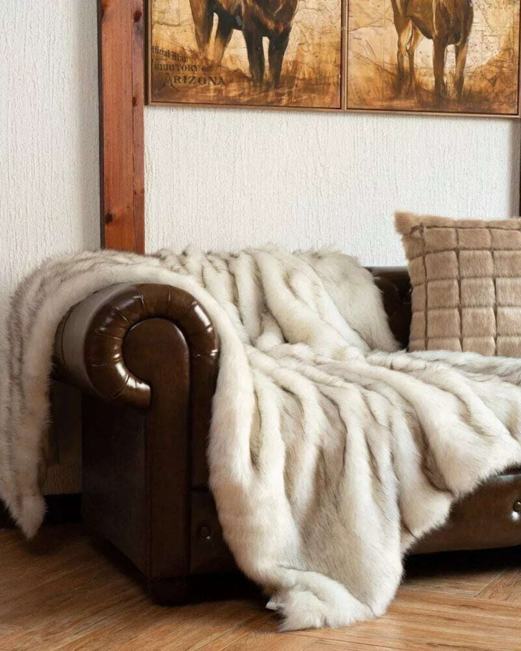 Éloria Cosy – Edle Kunstfelldecke für Stilvolle Wohnakzente - Bolania