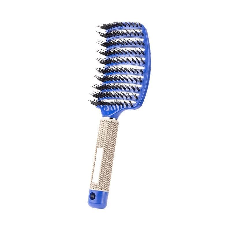 Entwirrungsbürste mit Flexiblen Borsten und Massageeffekt für Nasses und Trockenes Haar Antistatisch und Ergonomisch - Bolania