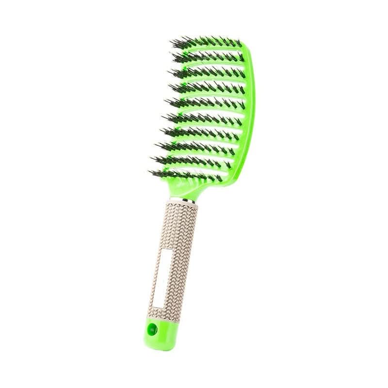 Entwirrungsbürste mit Flexiblen Borsten und Massageeffekt für Nasses und Trockenes Haar Antistatisch und Ergonomisch - Bolania