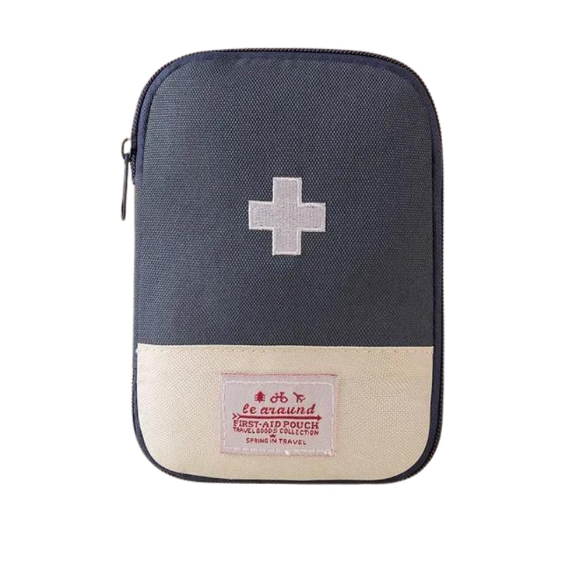 Erste - Hilfe - Tasche für Reisen Medizin - Aufbewahrung mit Mehreren Fächern aus Nylon Kompakt mit Reißverschluss in 3 Größen - Bolania