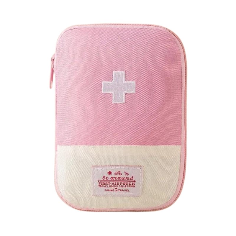 Erste - Hilfe - Tasche für Reisen Medizin - Aufbewahrung mit Mehreren Fächern aus Nylon Kompakt mit Reißverschluss in 3 Größen - Bolania