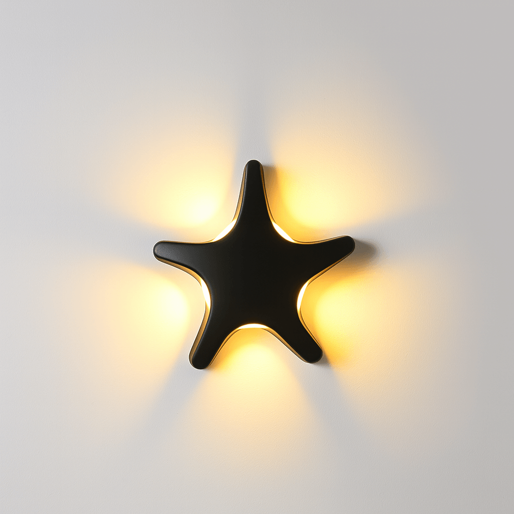 Bolania | Wandleuchte - Sternförmige LED - Kreative Außenleuchte für stilvolle Beleuchtung