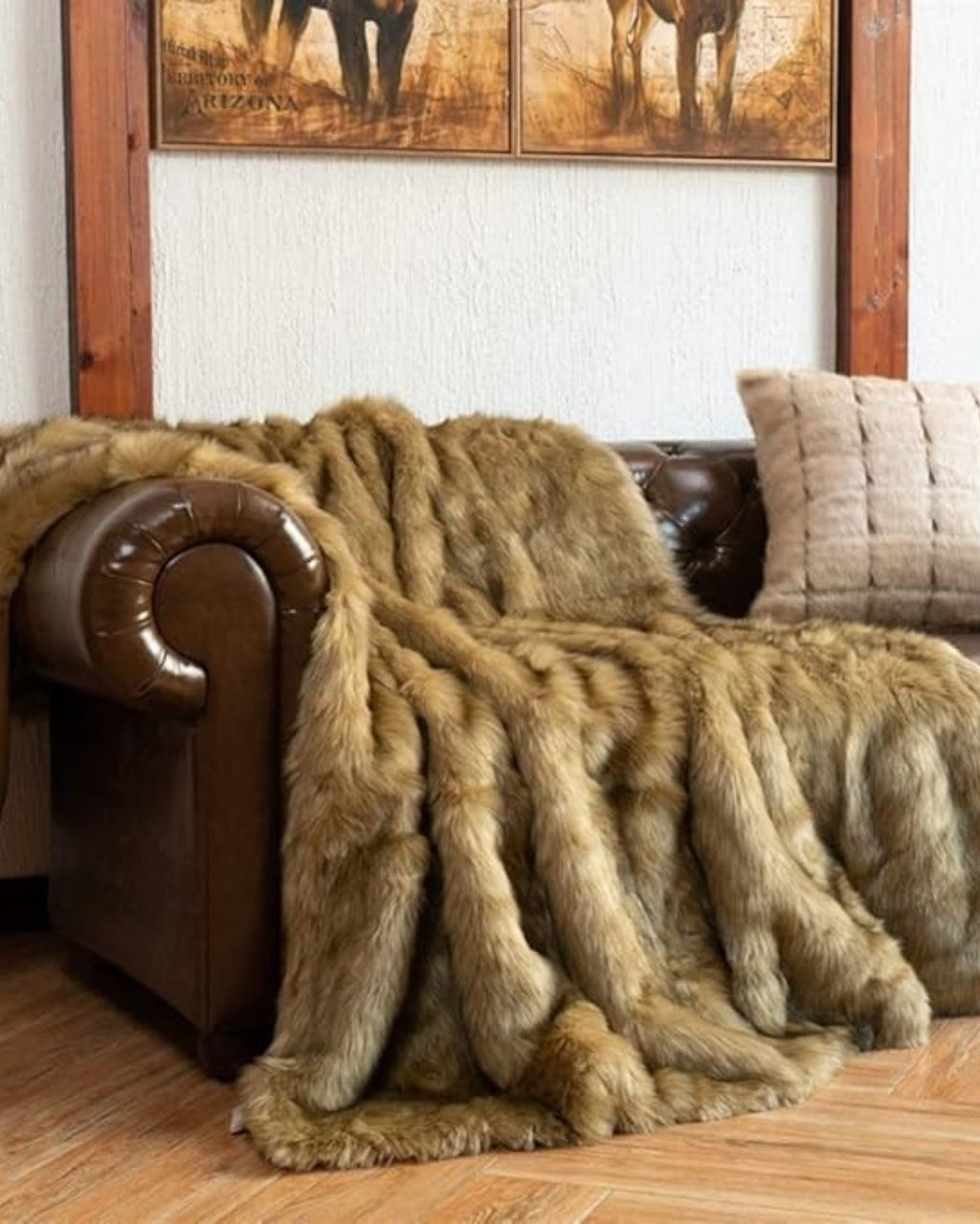 Éloria Cosy – Edle Kunstfelldecke für Stilvolle Wohnakzente