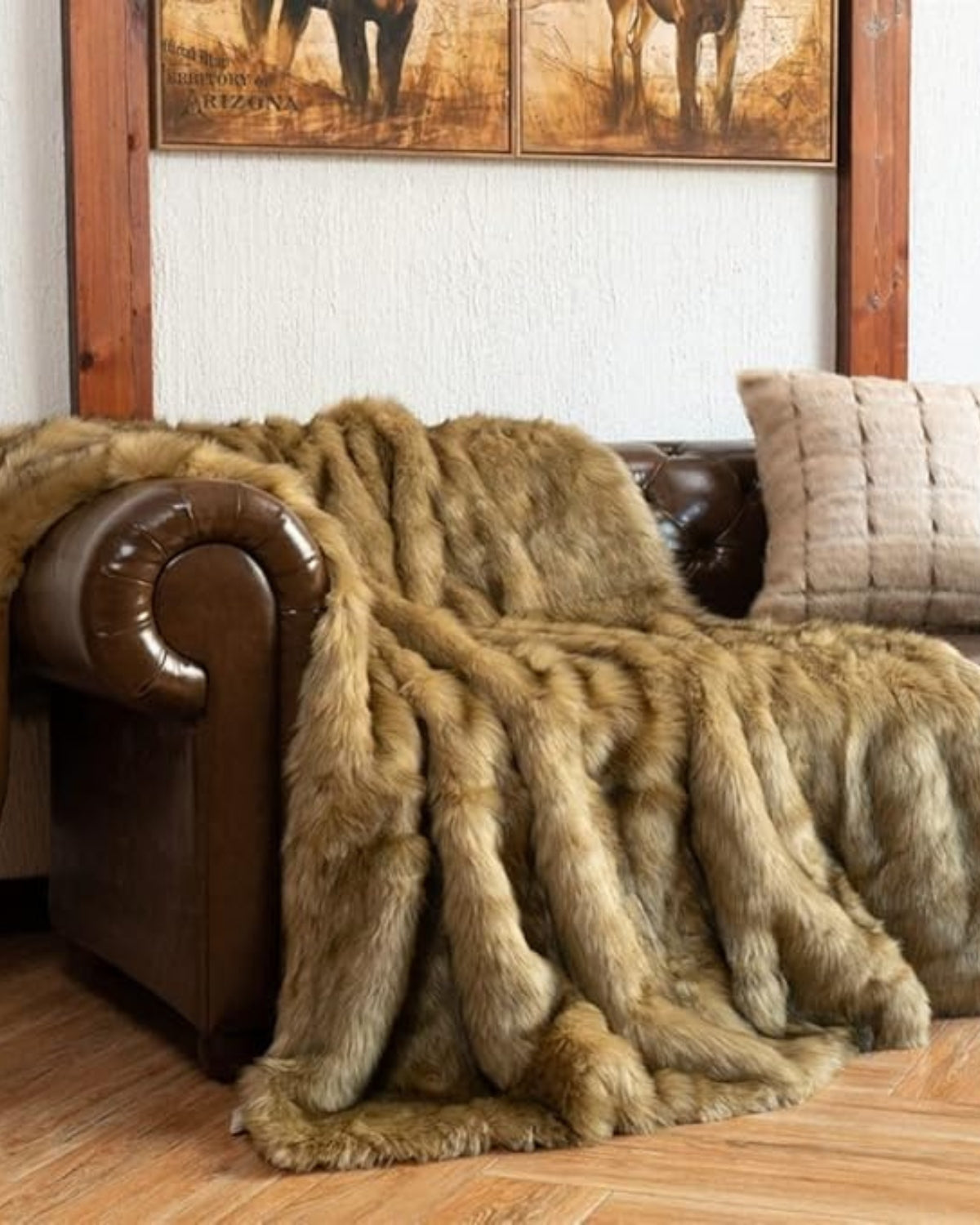 Éloria Cosy – Edle Kunstfelldecke für Stilvolle Wohnakzente