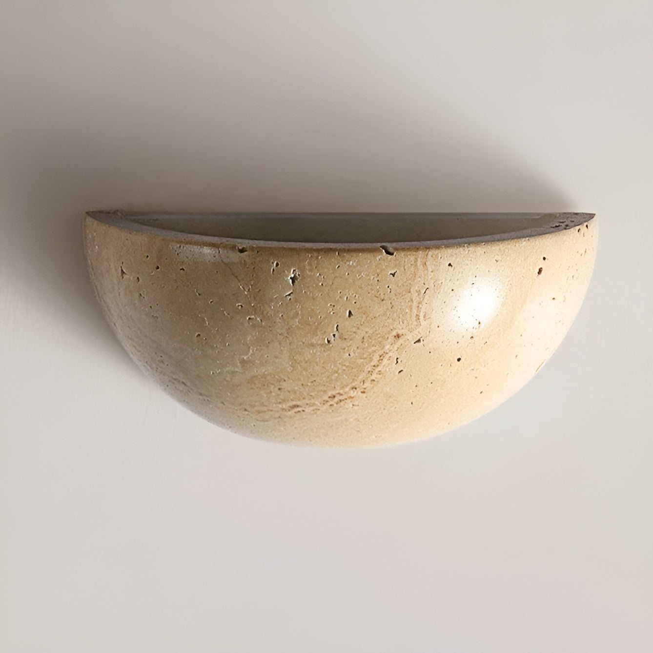 Bolania | Wandleuchte - Halbrunde LED-Leuchte -Zen Design