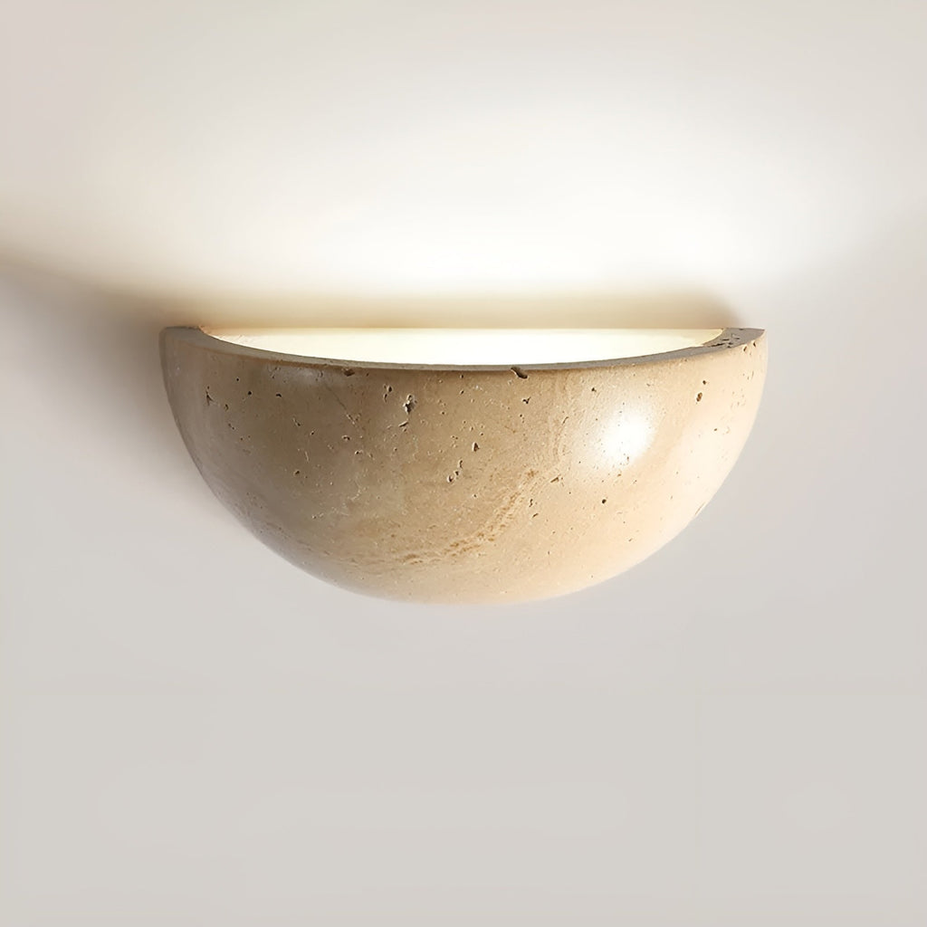 Bolania | Wandleuchte - Halbrunde LED-Leuchte -Zen Design