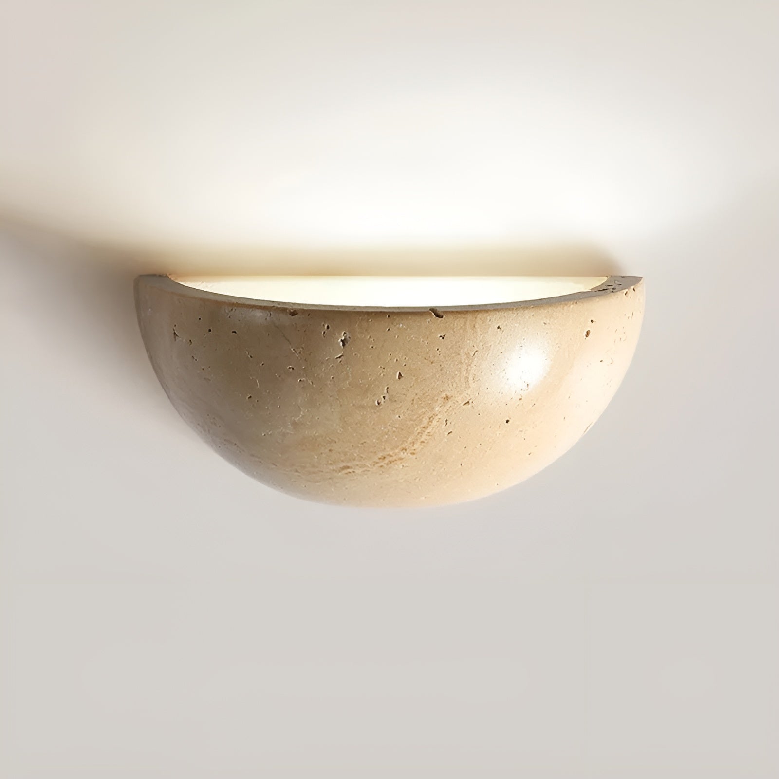 Bolania | Wandleuchte - Halbrunde LED-Leuchte -Zen Design